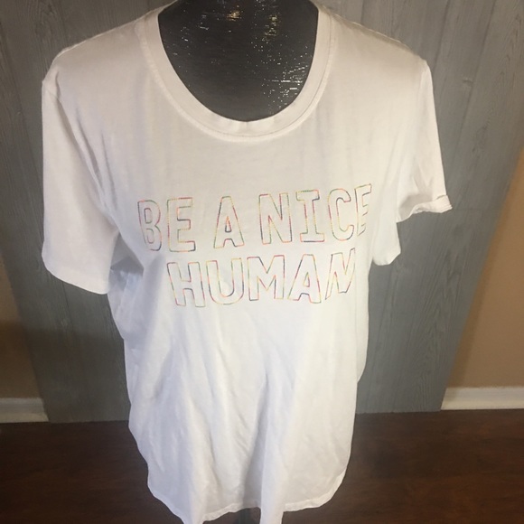Be A Nice Human Tshirt Multicolor Size XL - Picture 2 of 7